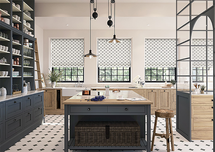 Huaraz Velvet, Black - Roman Blind - Image 8